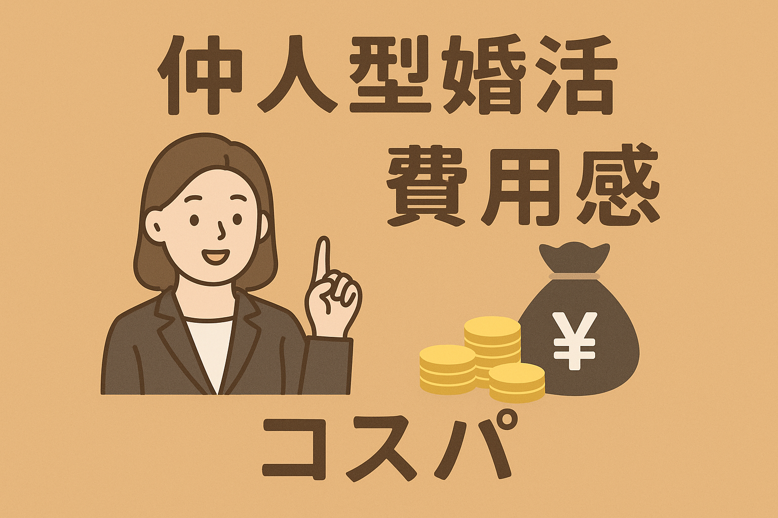 仲人型婚活 費用感 コスパ