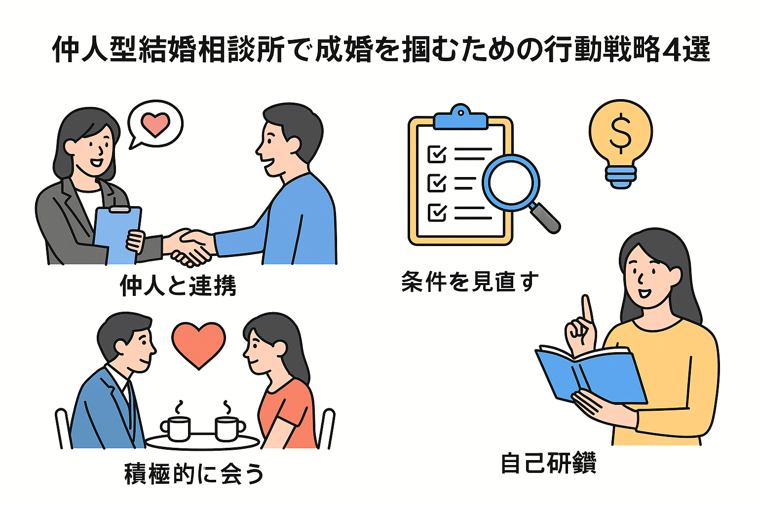 仲人型結婚相談所の成婚率を劇的に上げる!専任カウンセラーの手厚いサポートと成功に導くカウンセリング戦略|セクション画像