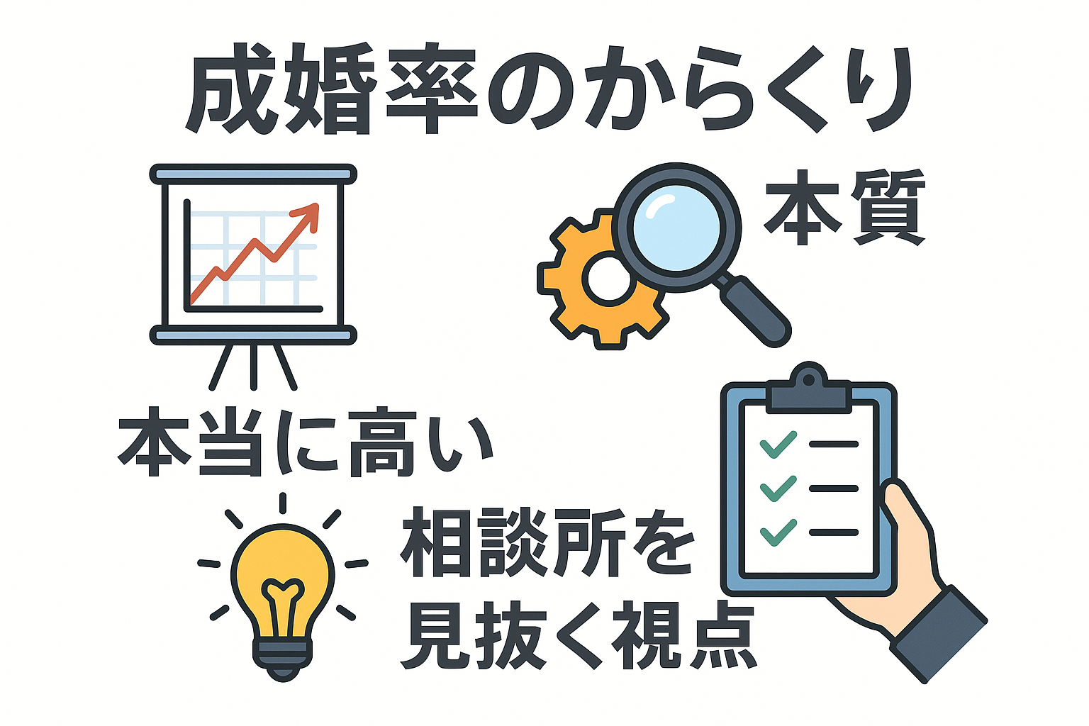 【30代で成婚率が高いのは？】IBJメンバーズとハッピーカムカムを徹底比較！短期間で運命の相手を見つける選び方｜セクション画像