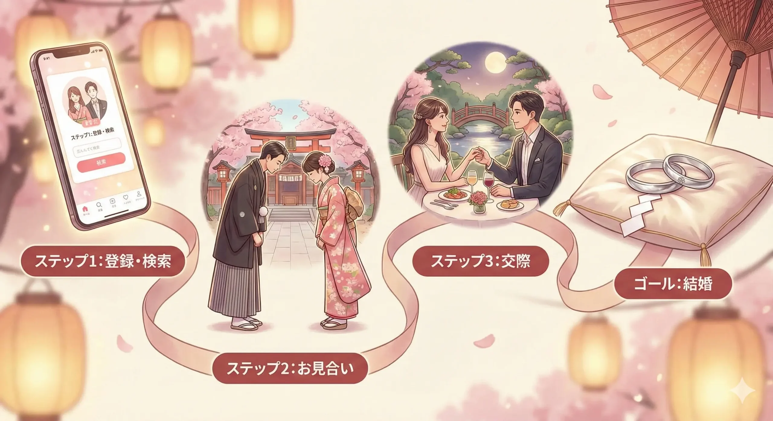 naco-do入会から成婚退会までの具体的な流れ