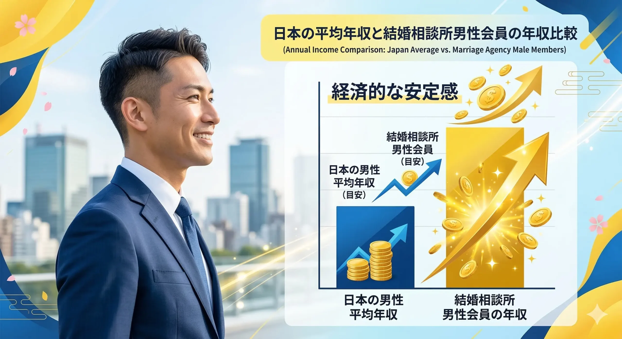 サンマリエ会員の年収事情！希望条件を満たす相手の探し方