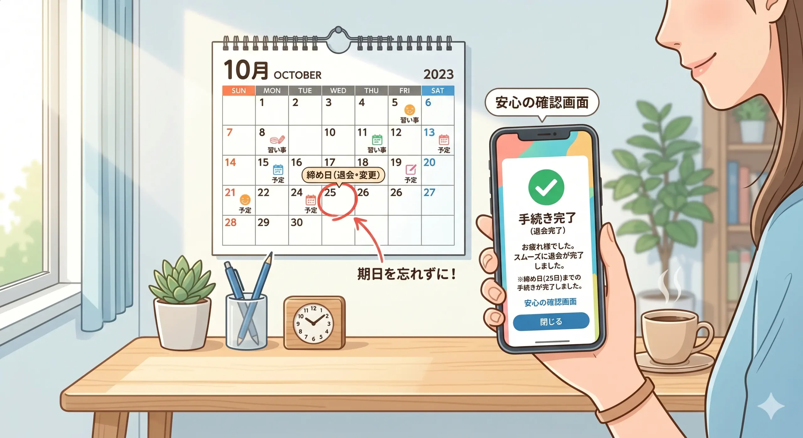 気になるエンジェルの退会（退所）手続きと注意点