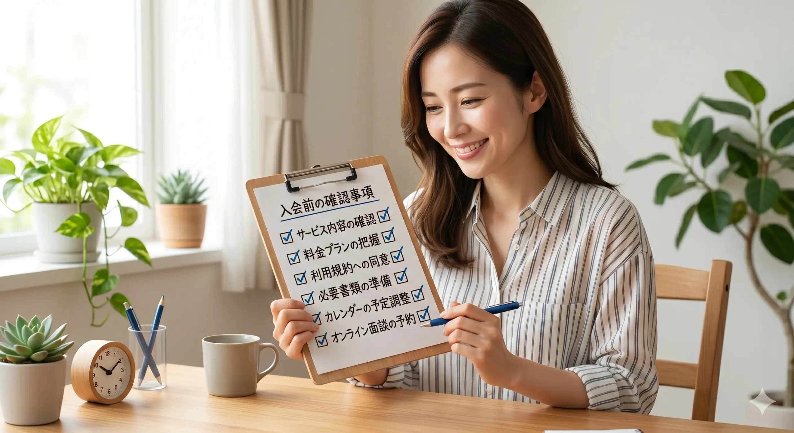 失敗しないために！申し込み前に確認したいチェックポイント