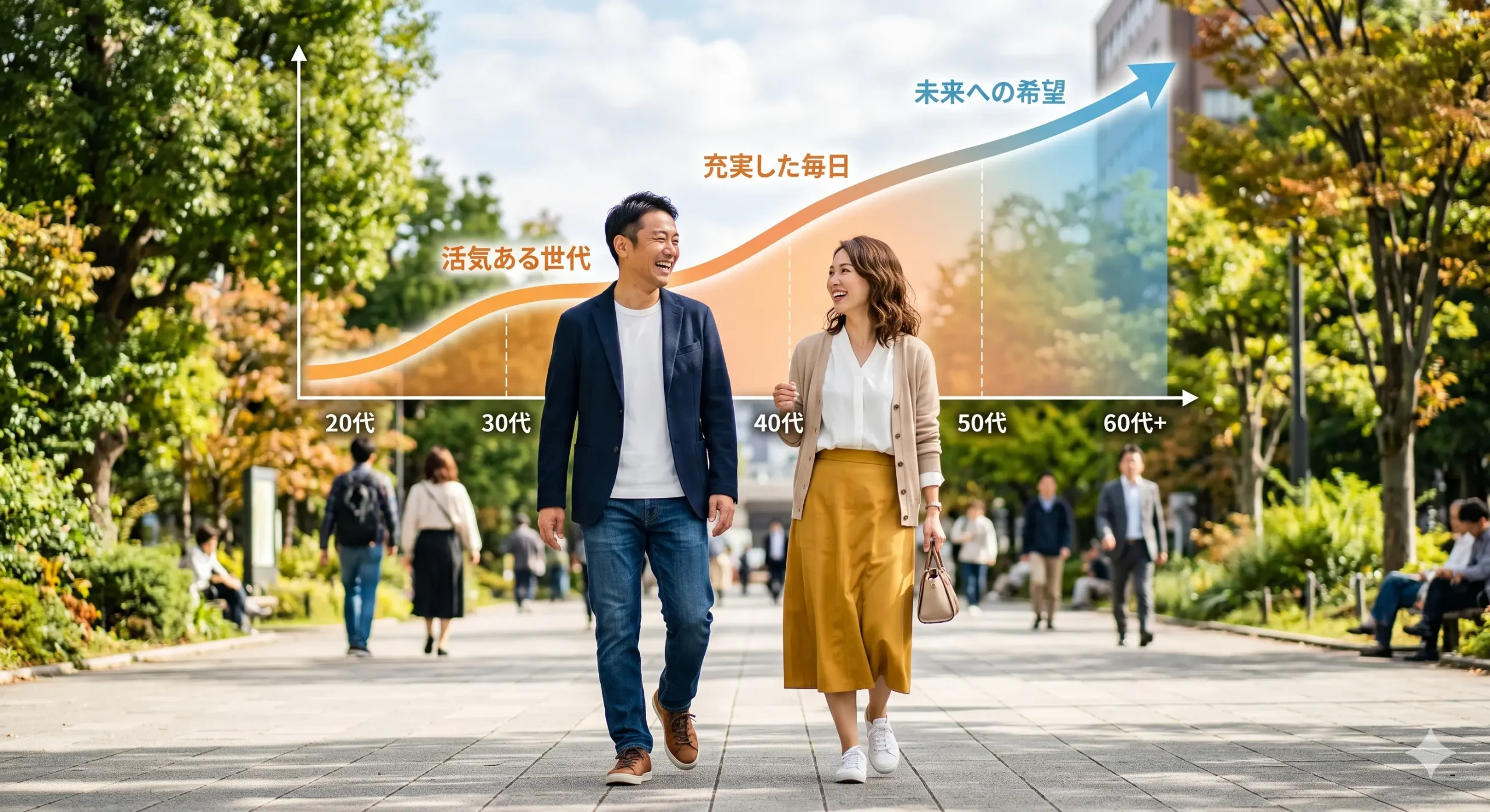 Bridalチューリップの年代比率・年齢層の中心とは