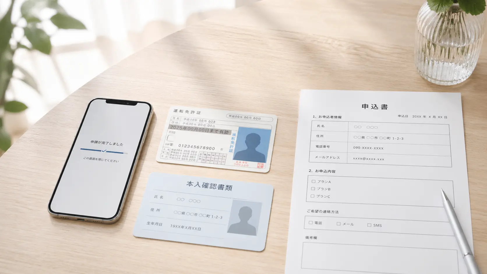 マスクdeお見合いの登録手続きと必要書類