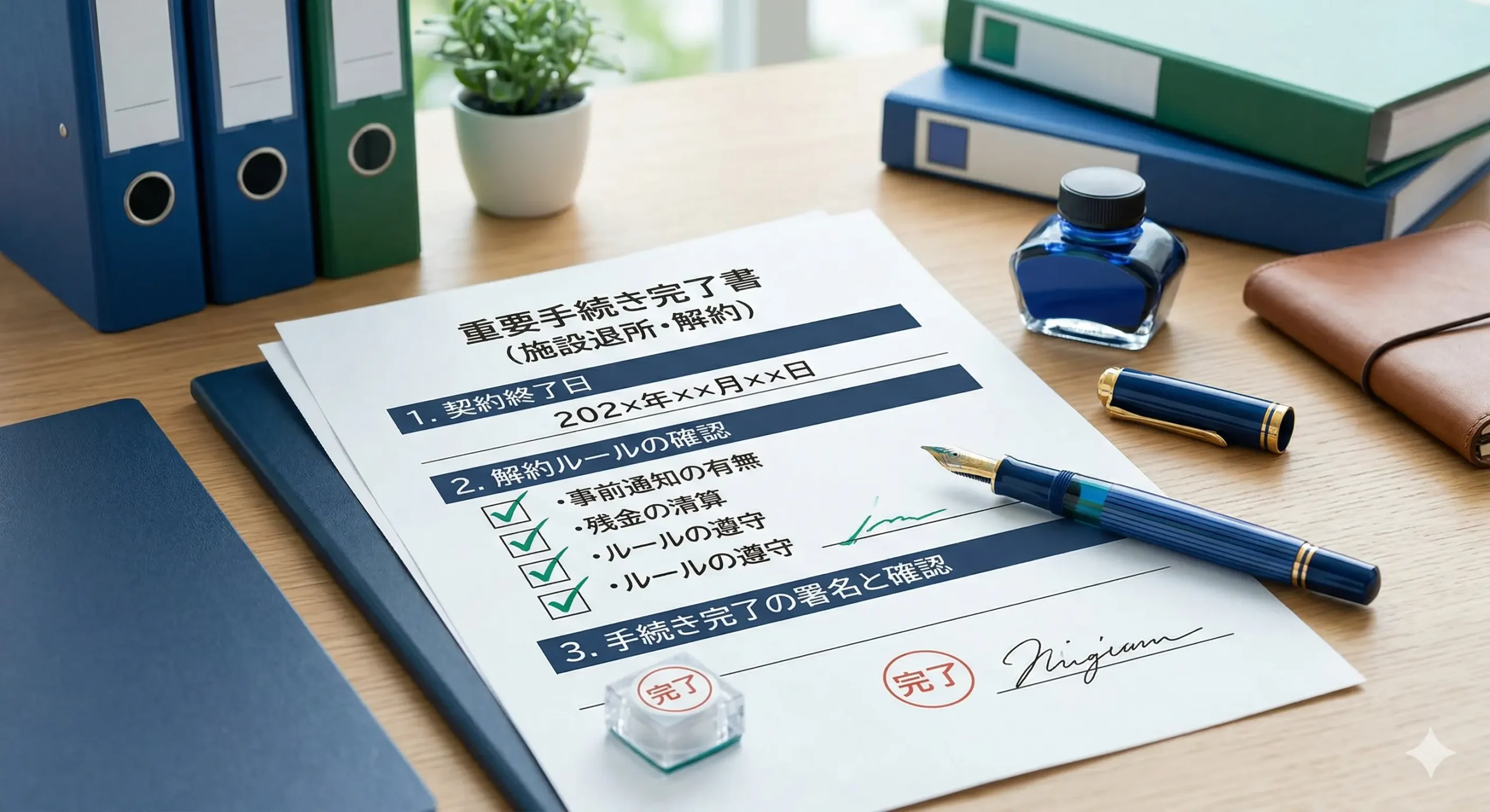 TMSパートナーの退所・退会・中途解約・休会手続きの違いと注意点