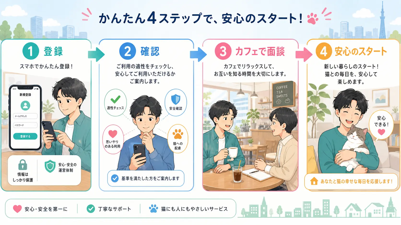 ペット婚を安全に利用するための手順と向いている人